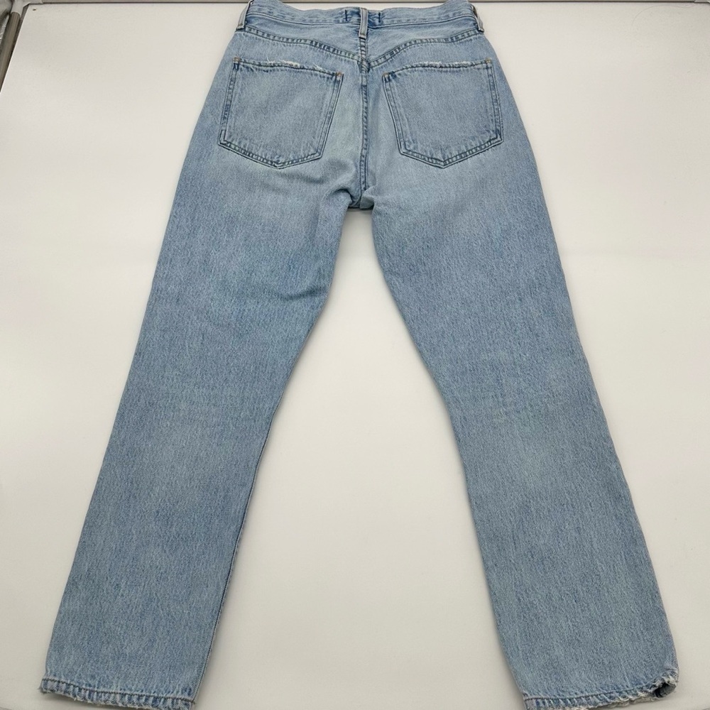 AGOLDE‎ Riley Hi Rise Straight Crop Jean Light Wash Size 25 - Picture 7 of 13